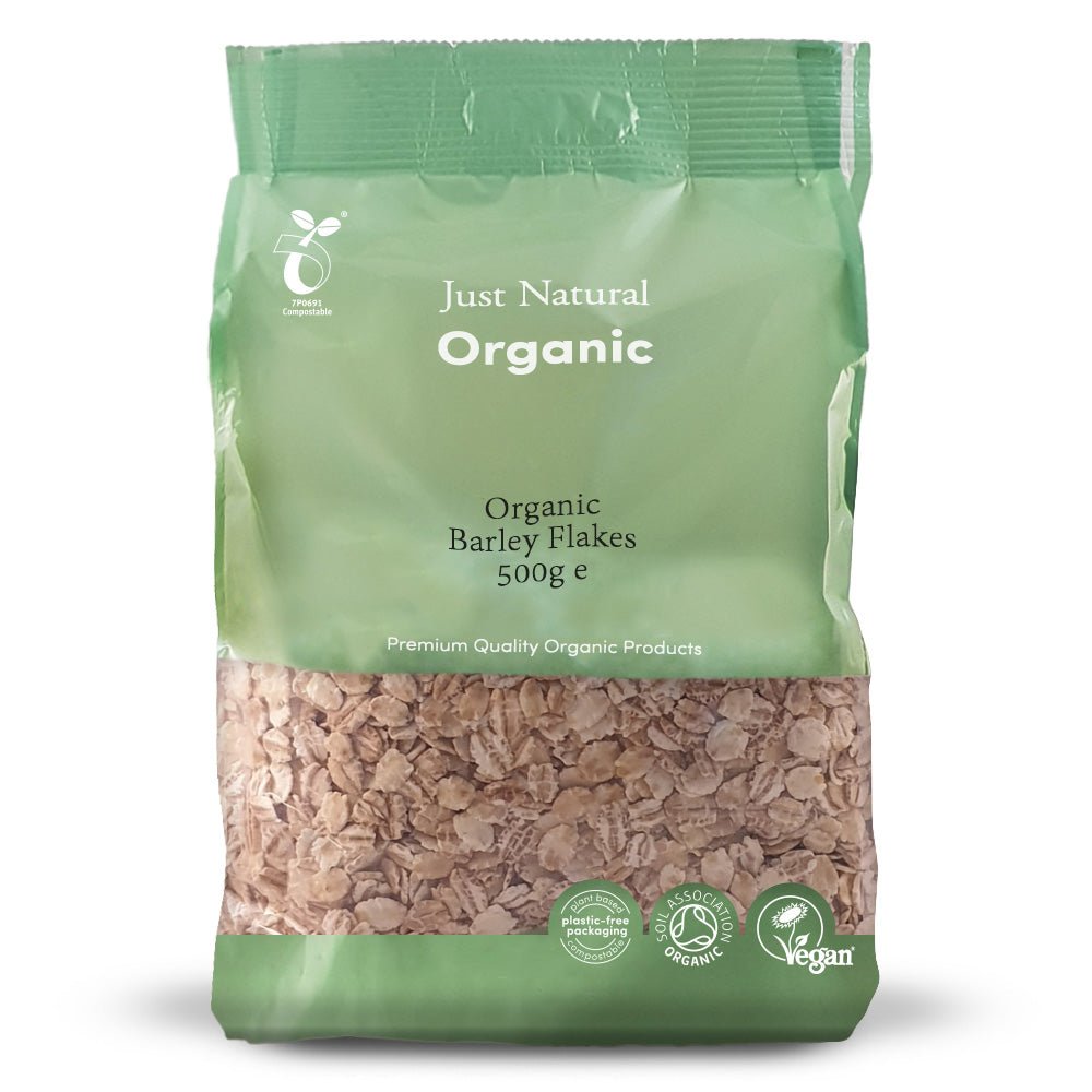 Organic Barley Flakes 500g - Greenlands Health Store
