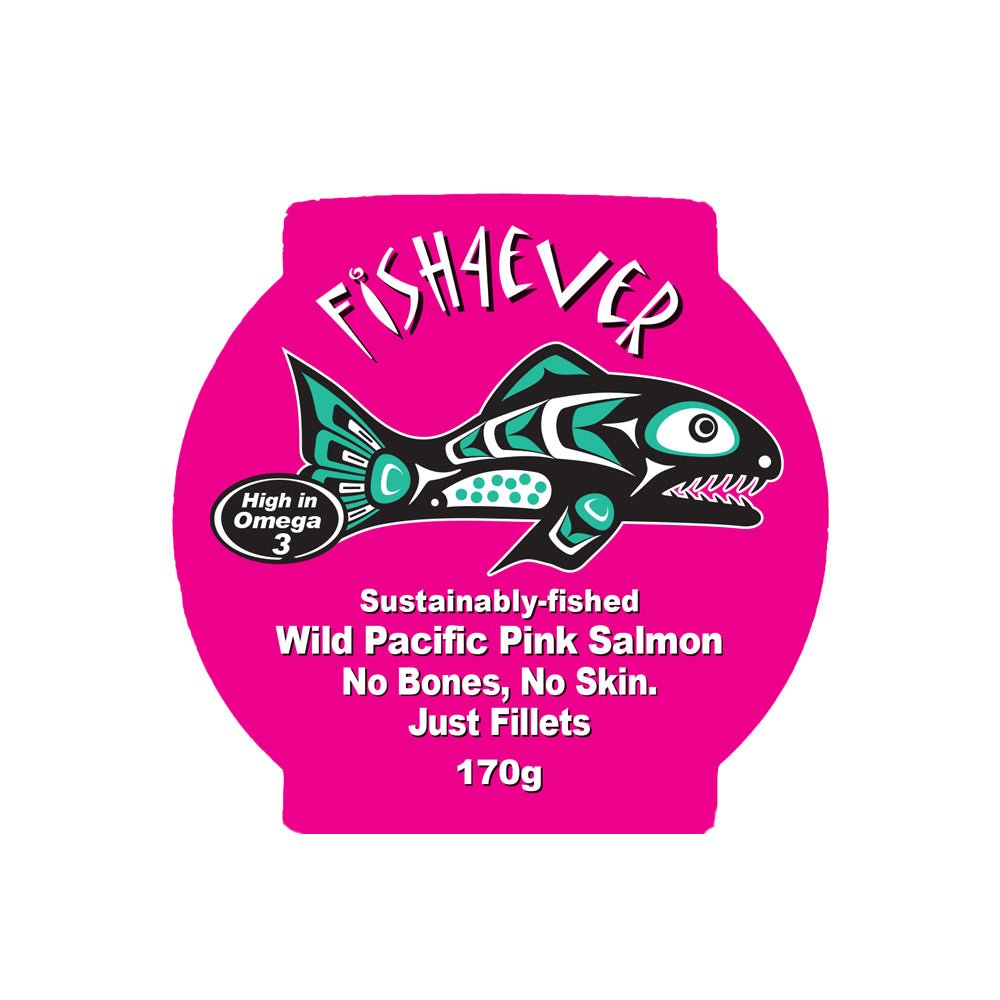 Wild Pacific filleted Pink Salmon 170g - Greenlands Health Store