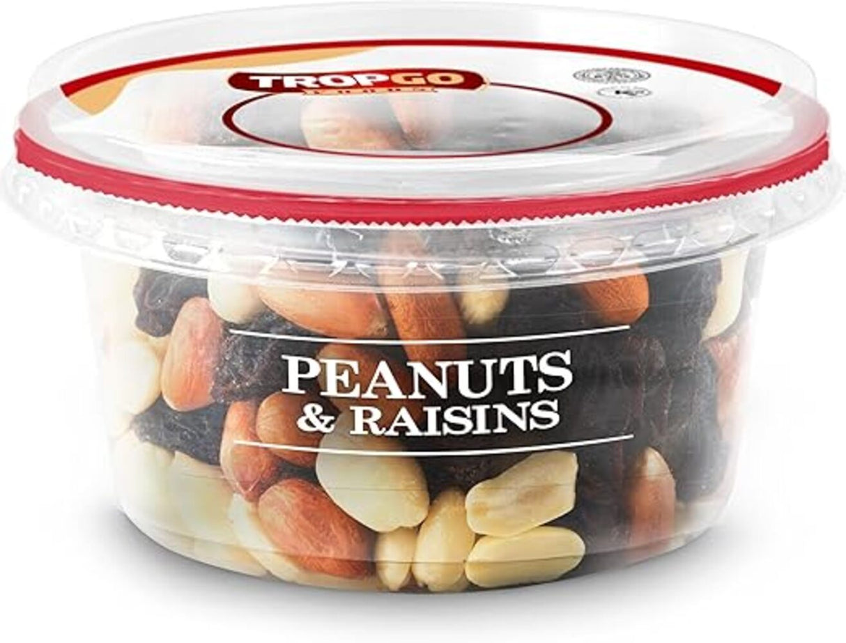 Tropgo Peanuts and Raisins 200g - Greenlands Health Store