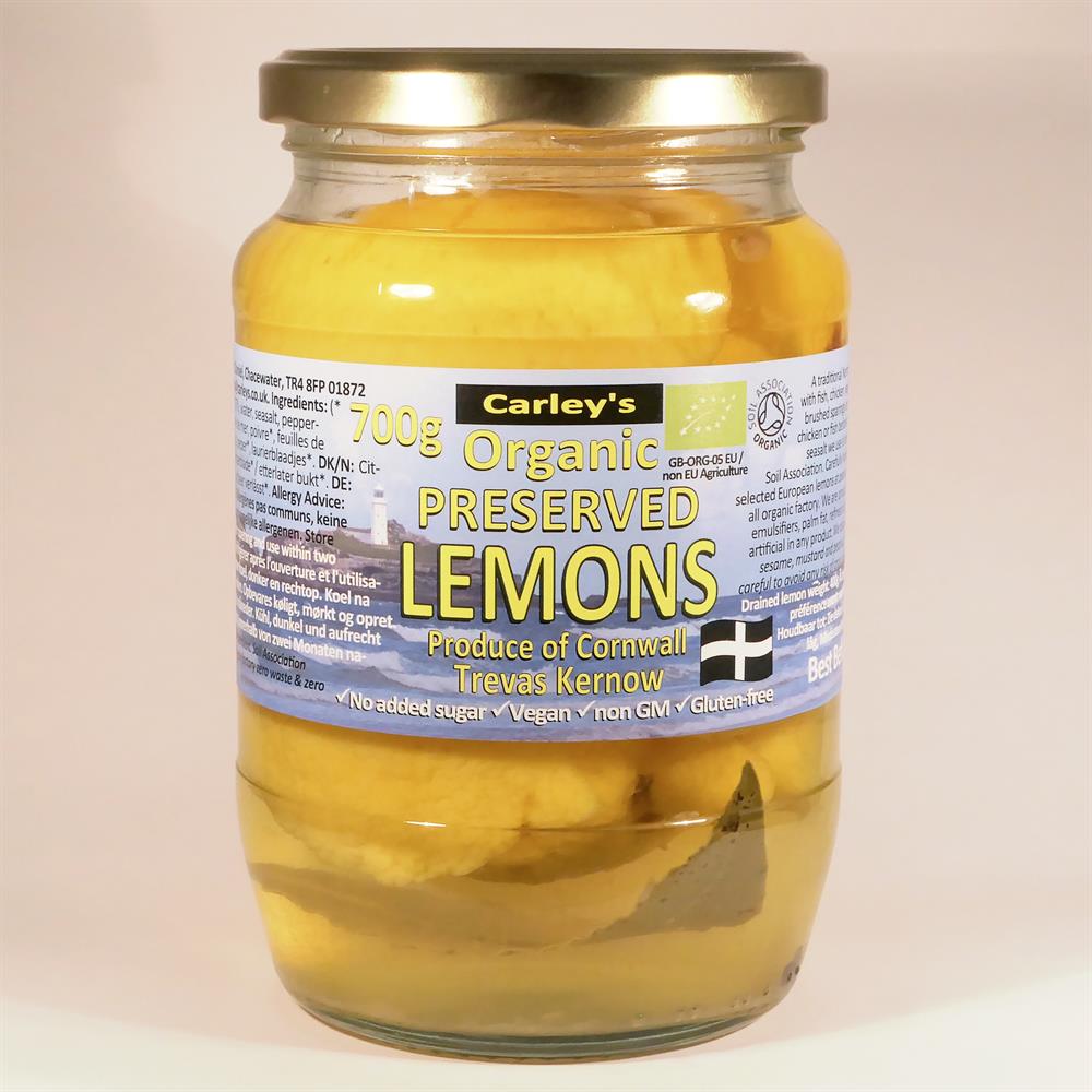 Organic Preserved Lemons 700g - Greenlands Health Store