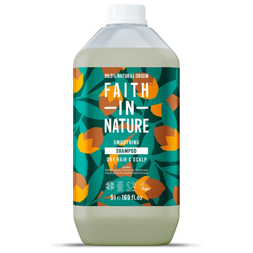 Faith in Nature Jojoba Shampoo 5Ltr - Greenlands Health Store