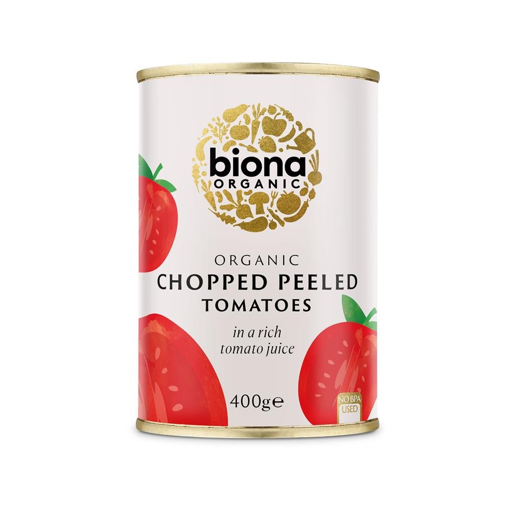 Organic Chopped Tomatoes 400g - Greenlands Health Store