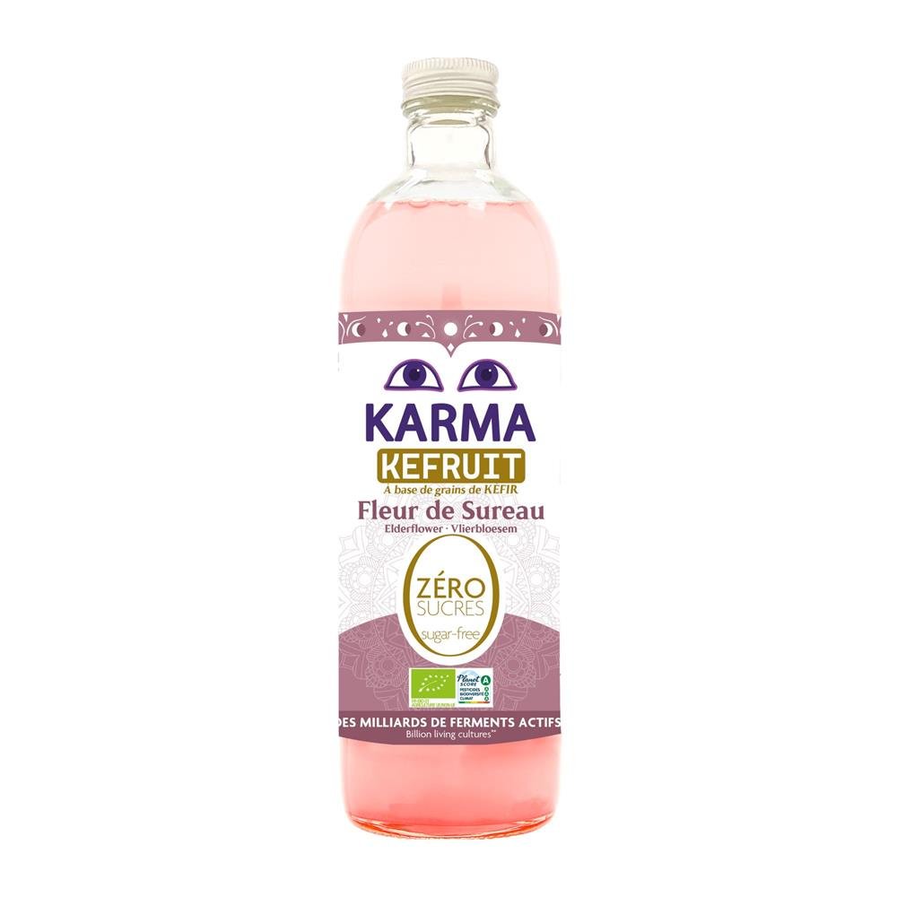 Water Kefir Elderflowers 750ml - Greenlands Health Store
