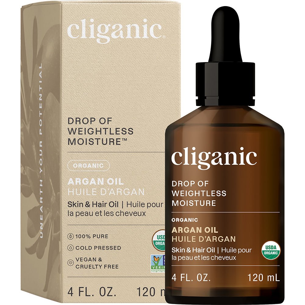 Cliganic Organic Argan Oil 4oz - Greenlands Health Store
