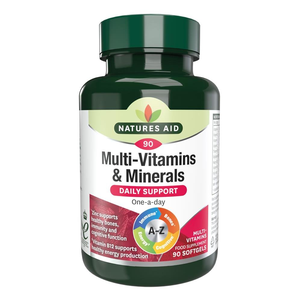Multi - Vitamins & Minerals (With Iron) 90 Capsules - Greenlands Health Store