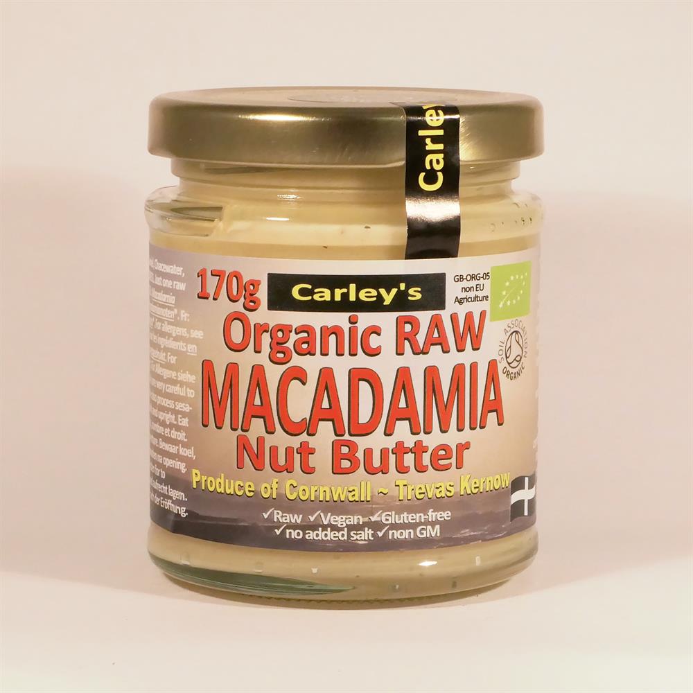 Org Raw Macadamianut Butter 170g - Greenlands Health Store