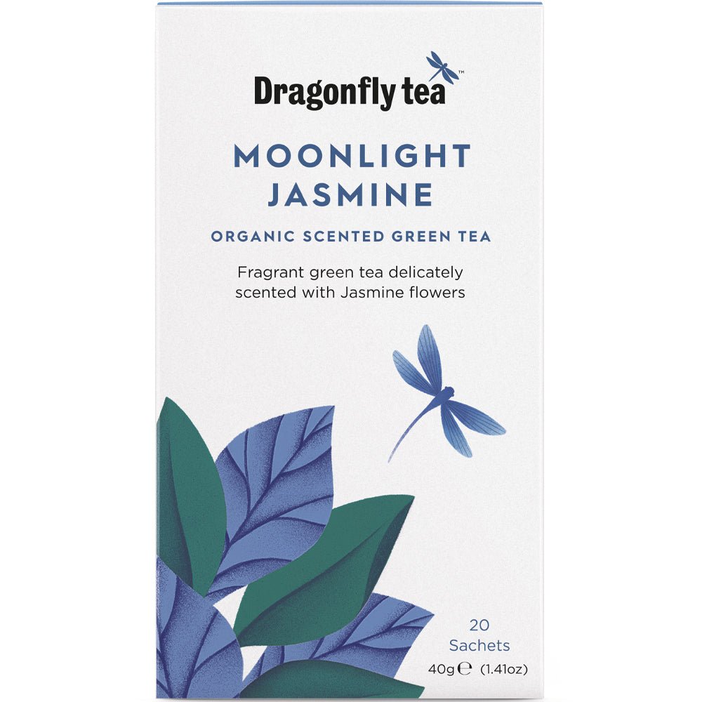 Dragonfly Organic Moonlight Jasmine Green Tea 20 bag - Greenlands Health Store