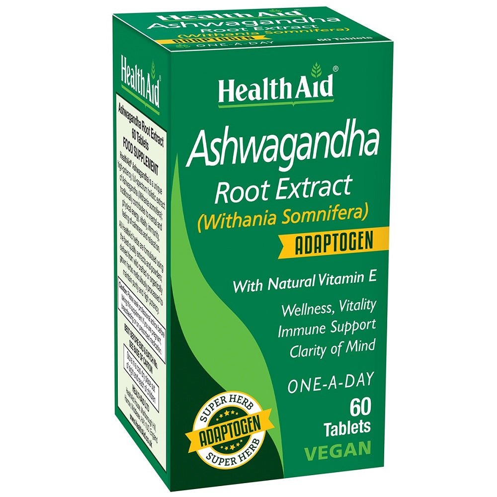 Ashwagandha - Tablets 60's - Greenlands Health Store