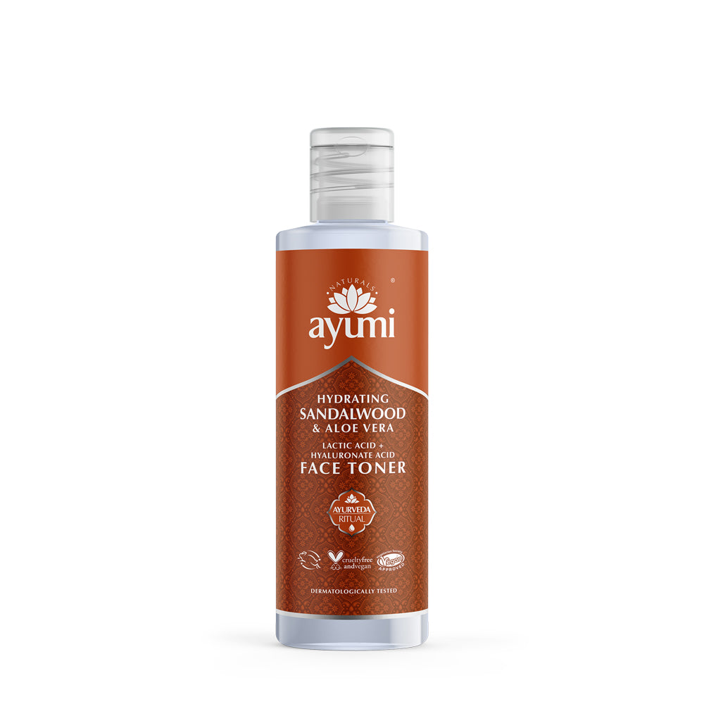 Ayumi Hydrating Aloe & Sandalwood Toner 150 ml - Greenlands Health Store