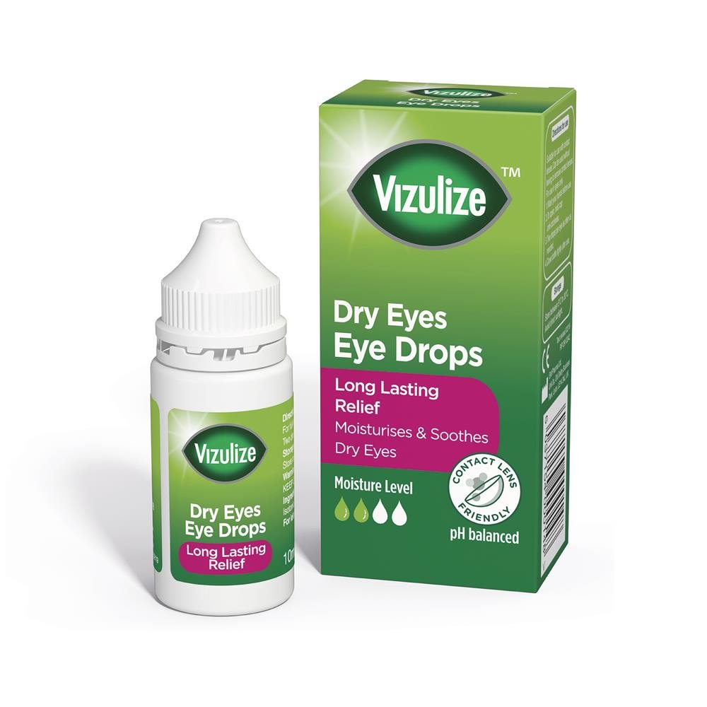 Vizulize Dry Eye Drops 10ml - Greenlands Health Store