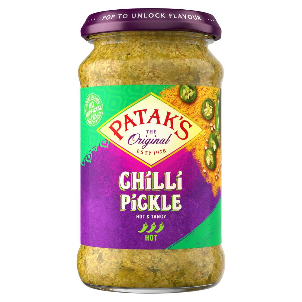 Pataks Chilli Pickle 283g - Greenlands Health Store