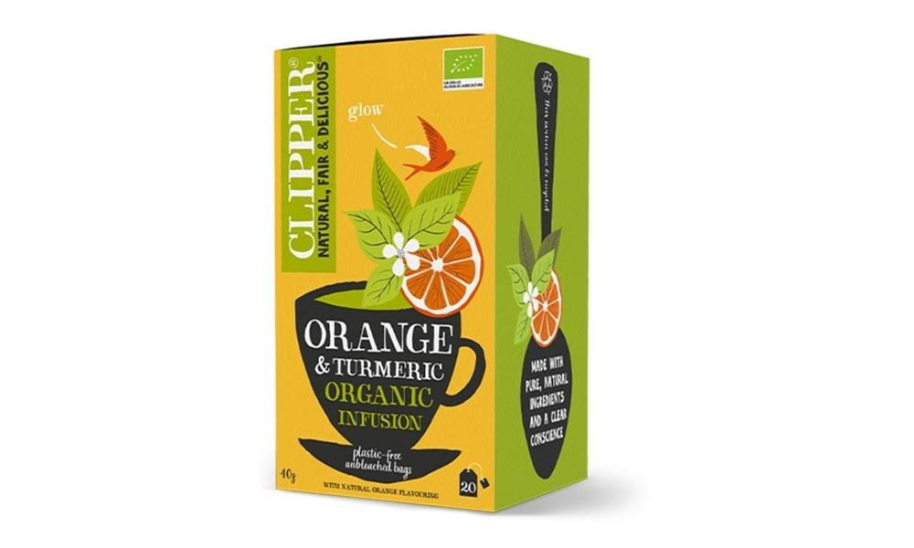 Orange and Turmeric Organic Infusion 20 Bags - Greenlands Health Store
