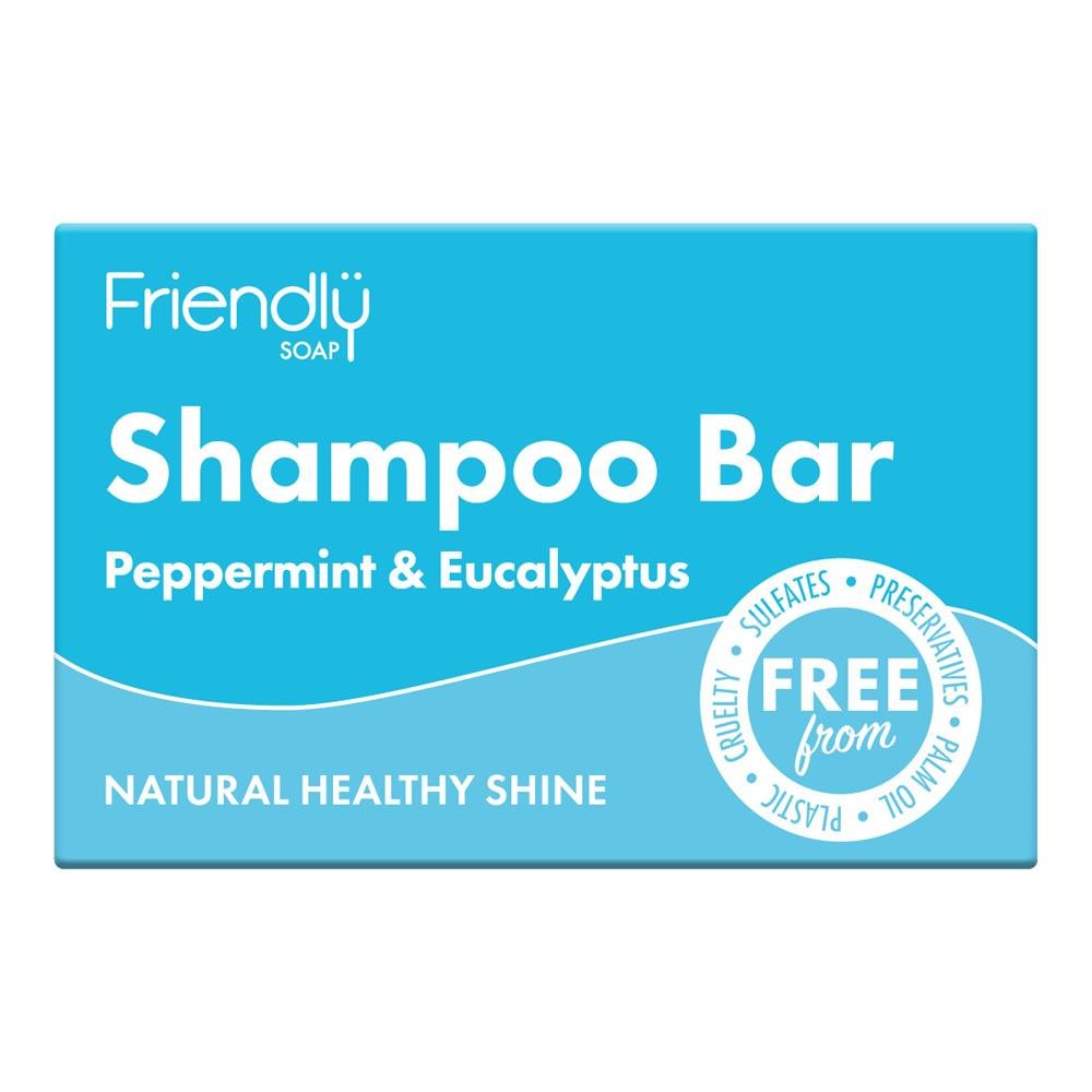 Shampoo Bar - Peppermint & Eucalyptus 95g - Greenlands Health Store