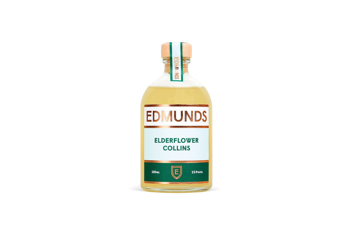 Edmunds Cocktails - Elderflower Collins 100ml - Greenlands Health Store