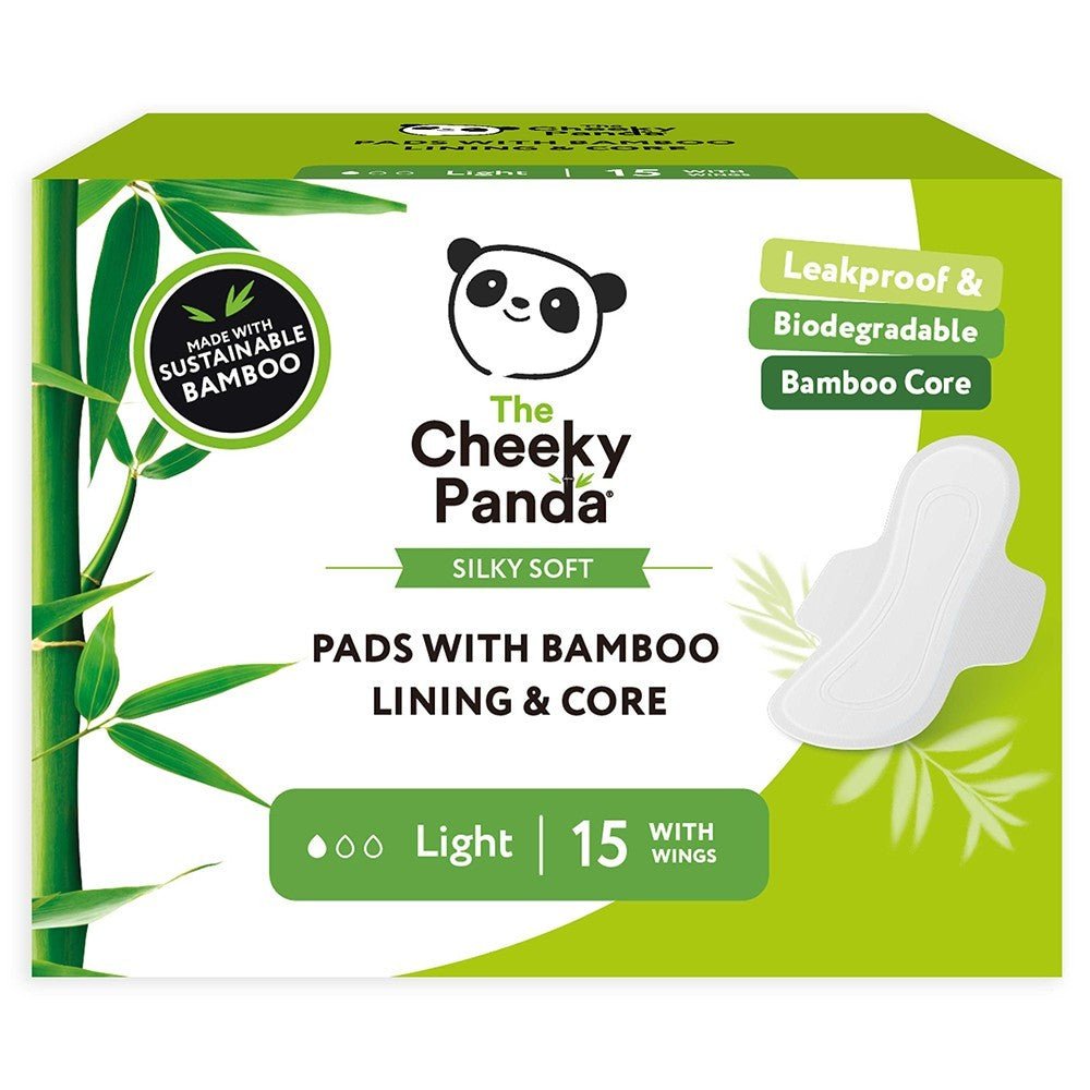 Biodegradable bamboo liner and core light pads - Greenlands Health Store