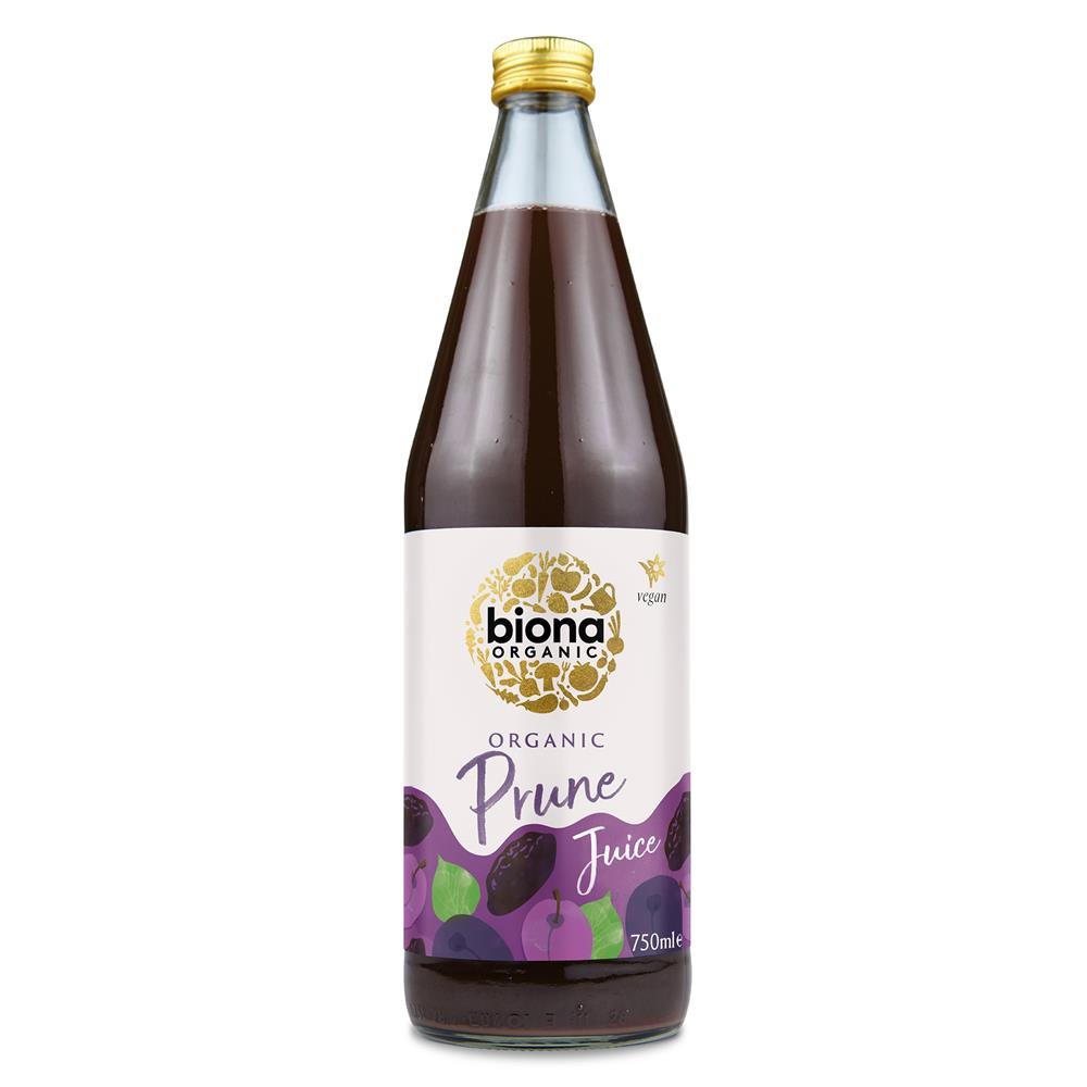 Biona Prune Juice Organic - no added sugar 750ml - Greenlands Health Store