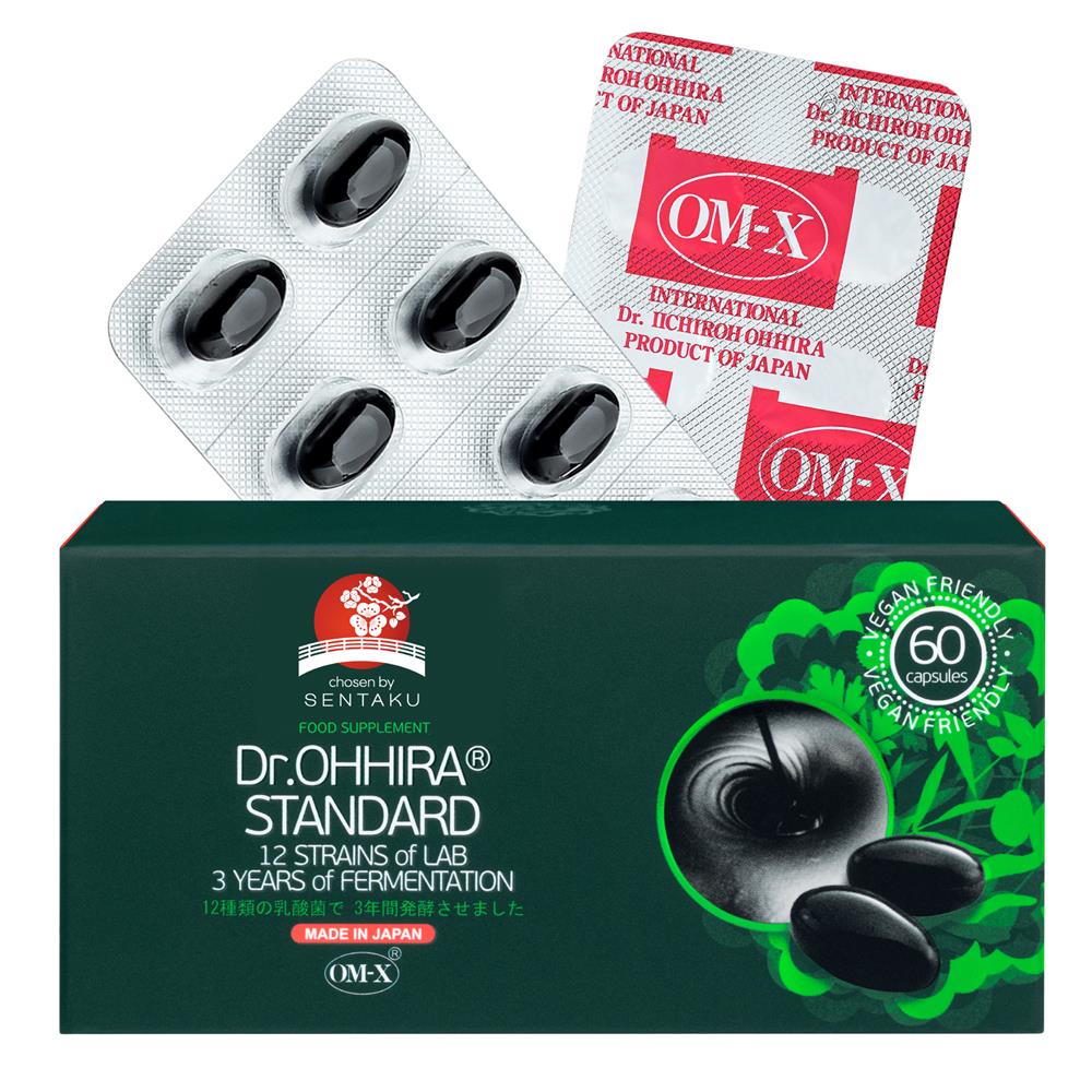 Dr.OHHIRA STANDARD 12 Strains of Lab 3Yrs of Fermentation 60 Caps - Greenlands Health Store