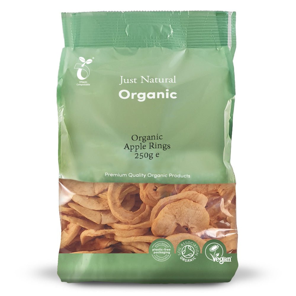 Organic Apple Rings 250g - Greenlands Health Store