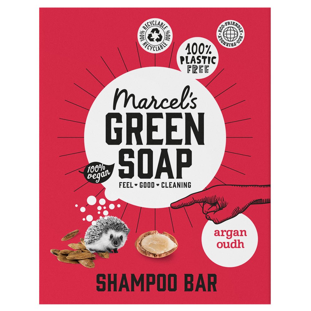 Marcels Shampoo Bar Argan&Oudh 90g - Greenlands Health Store