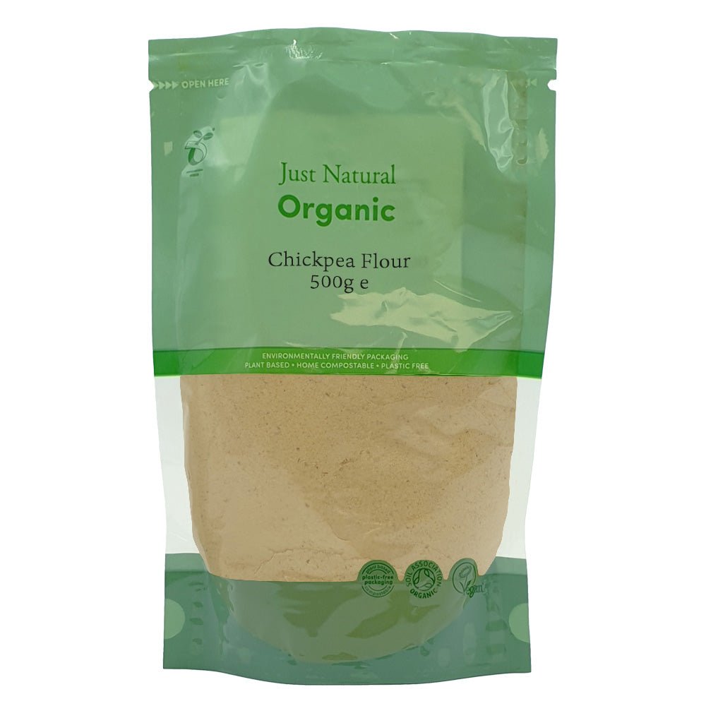 Organic Chickpea Flour 500g - Greenlands Health Store