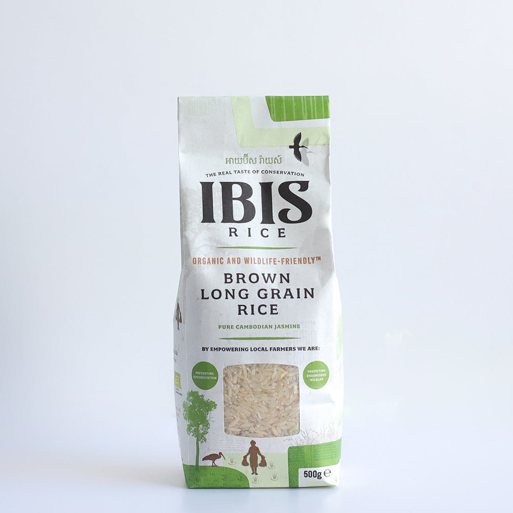 Organic Brown Long Grain Rice Jasmine 500g - Greenlands Health Store