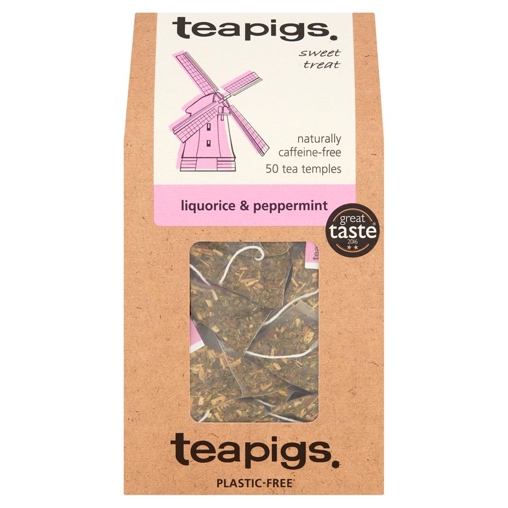 Liquorice & Mint 50 tea temples - Greenlands Health Store