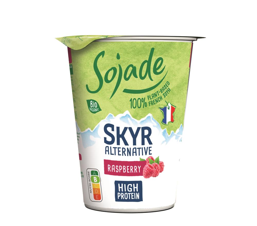 Organic Raspberry High Protein Soya based SKYR 400g - Greenlands Health Store