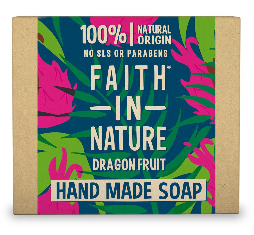 Faith in Nature Dragon Fruit Soap 100g - Greenlands Health Store