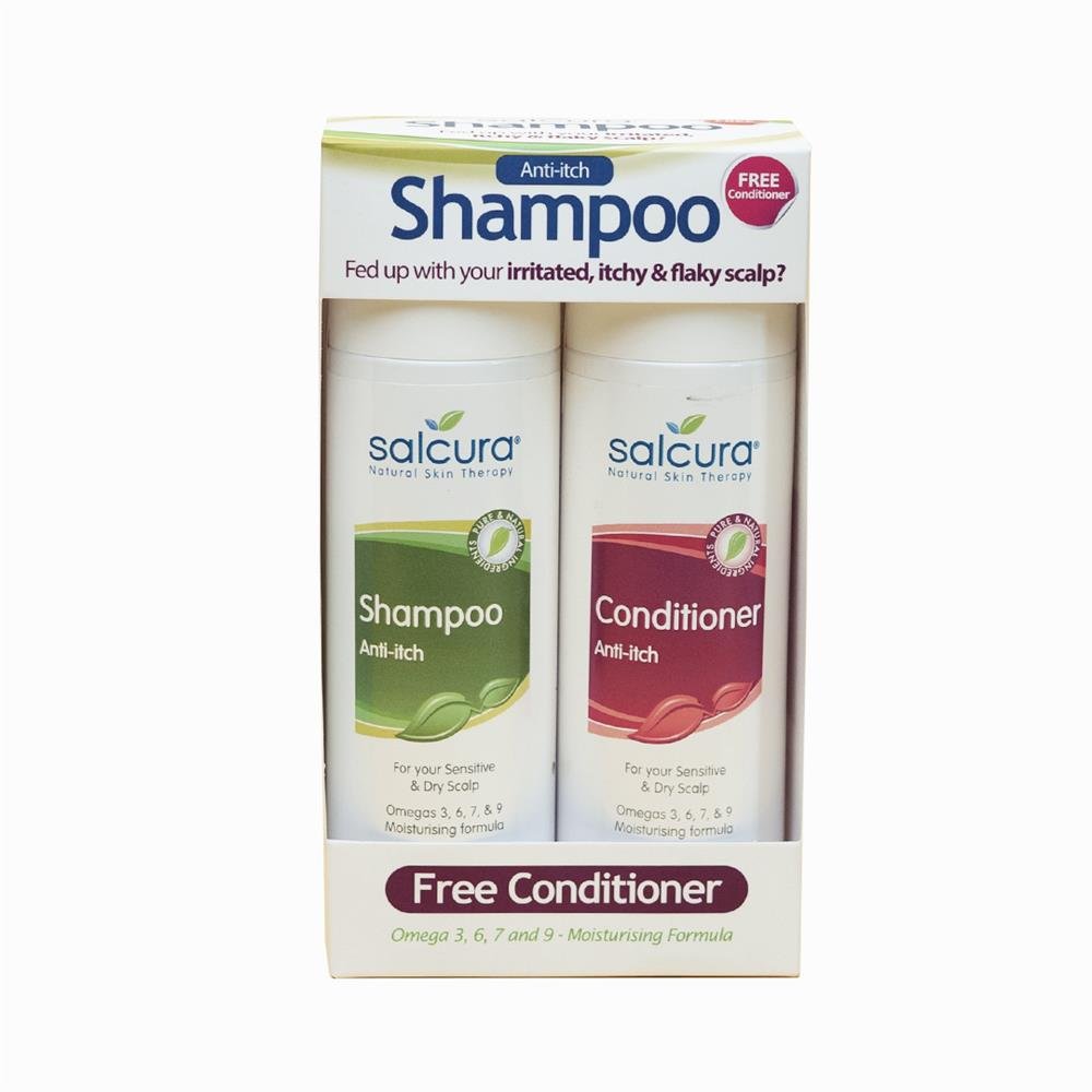 Omega Rich Shampoo 200ml Pack (FREE CONDITIONER 200ml) - Greenlands Health Store