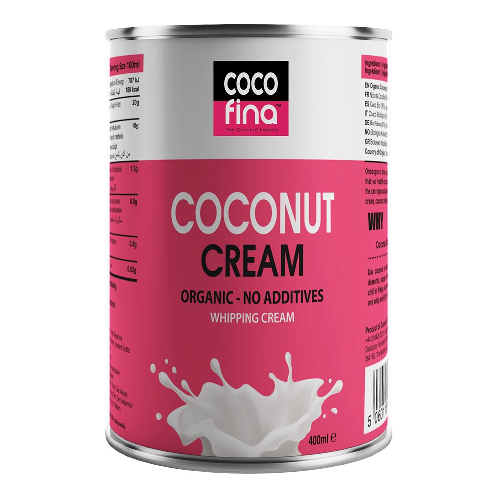 Organic Coconut Cream 400ml - Greenlands Health Store