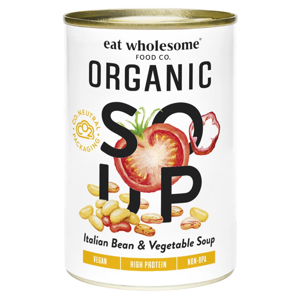 Organic Tuscan Bean & Vegetable Soup 400g - Greenlands Health Store