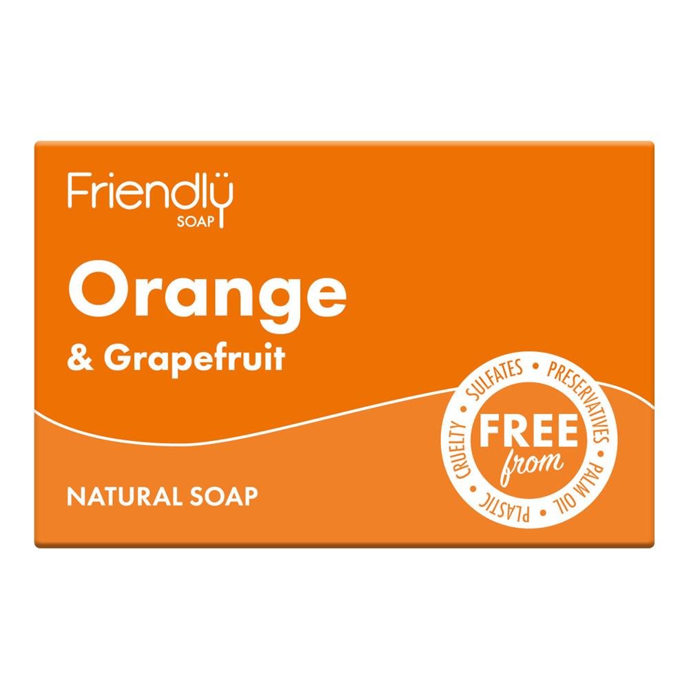 Orange & Grapefruit Soap 95g - Greenlands Health Store
