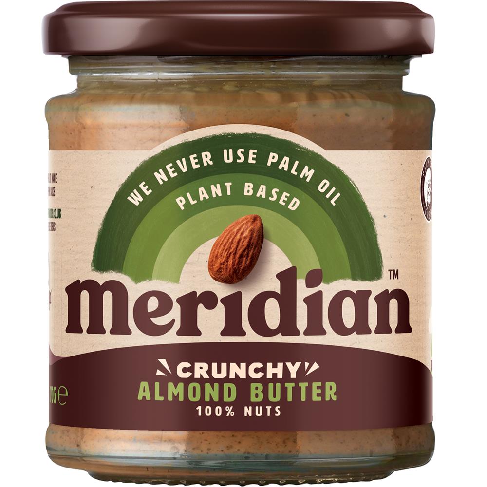 Crunchy Almond Butter 100% 170g - Greenlands Health Store