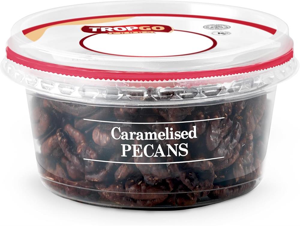 Tropgo Caramelised Pecans 160g - Greenlands Health Store