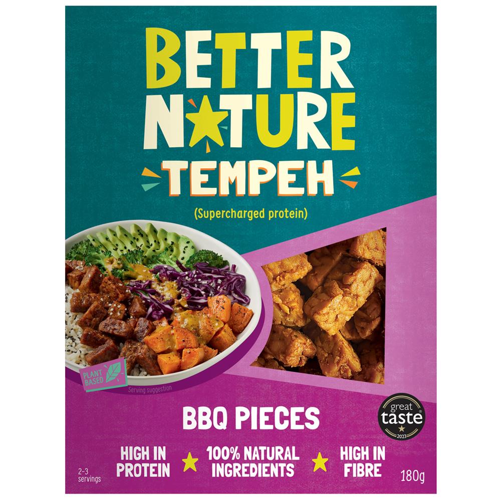 BBQ Tempeh Pieces 180g - Greenlands Health Store