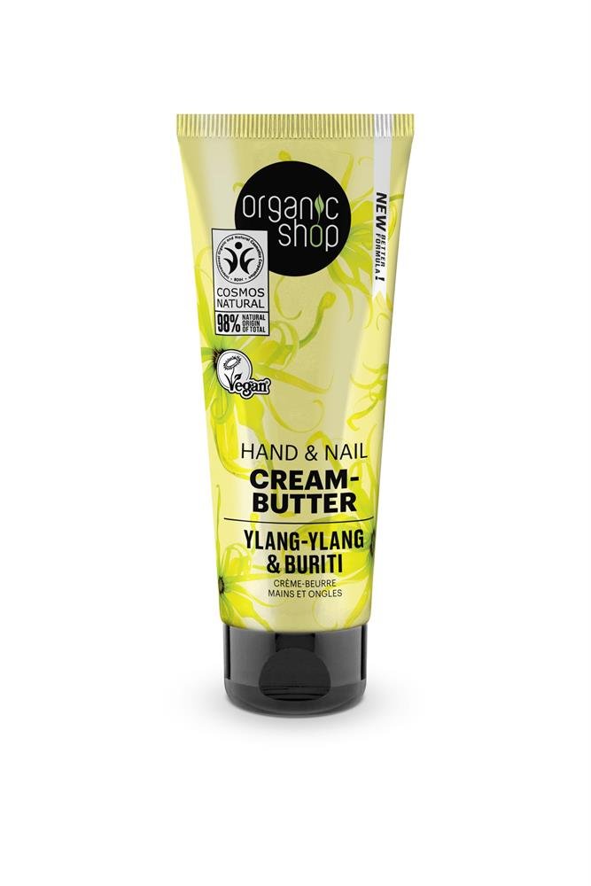 OS Hand & Nail Cream - Butter Ylang - Ylang & Buriti (75ml) - Greenlands Health Store