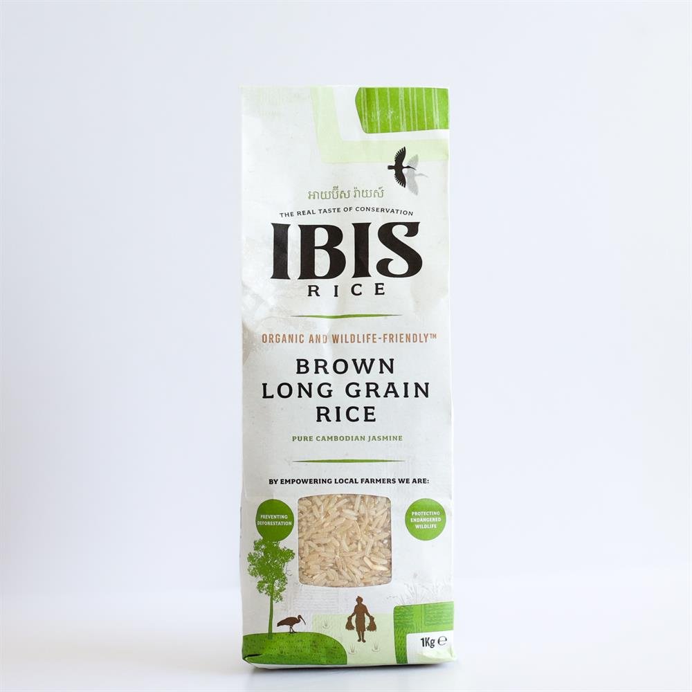 Organic Brown Long Grain Rice Jasmine 1kg - Greenlands Health Store