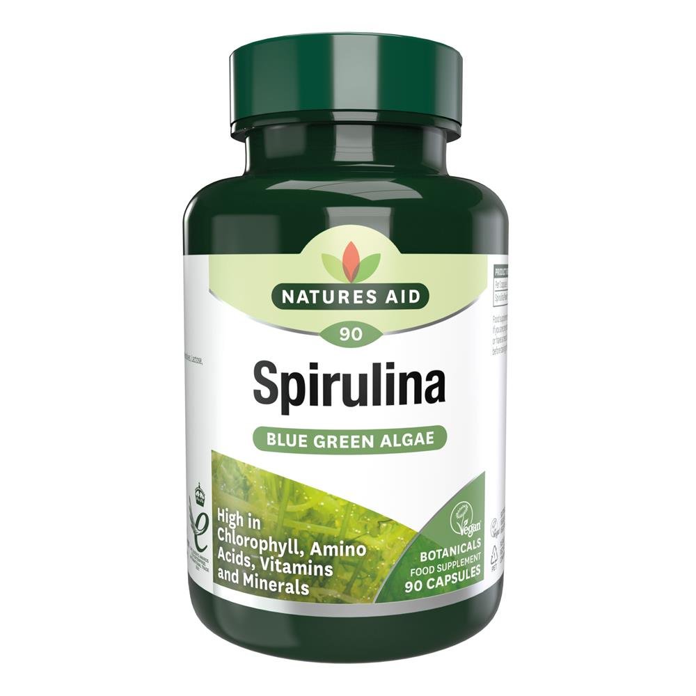 Spirulina 500mg 90 Caps - Greenlands Health Store