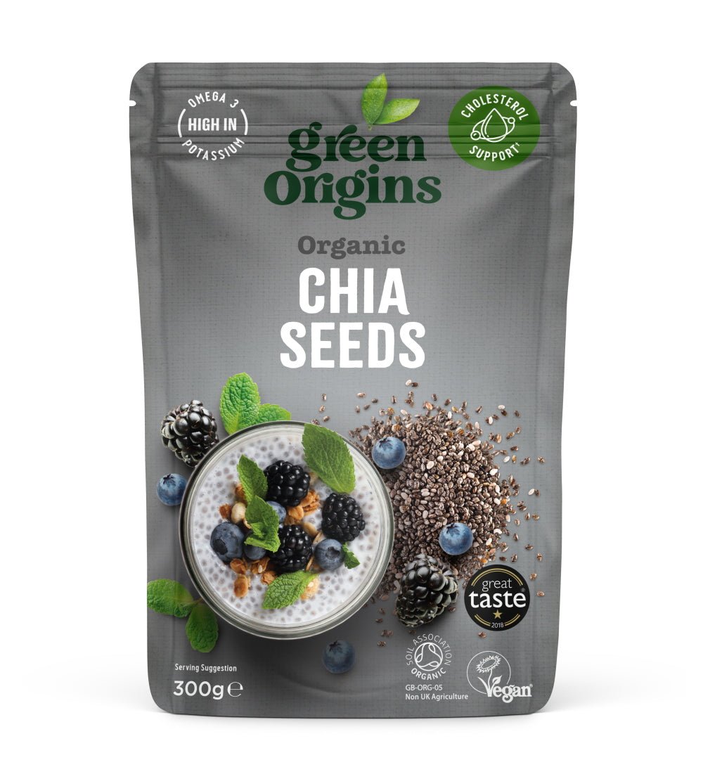Organic Chia Seeds 300g - Greenlands Health Store