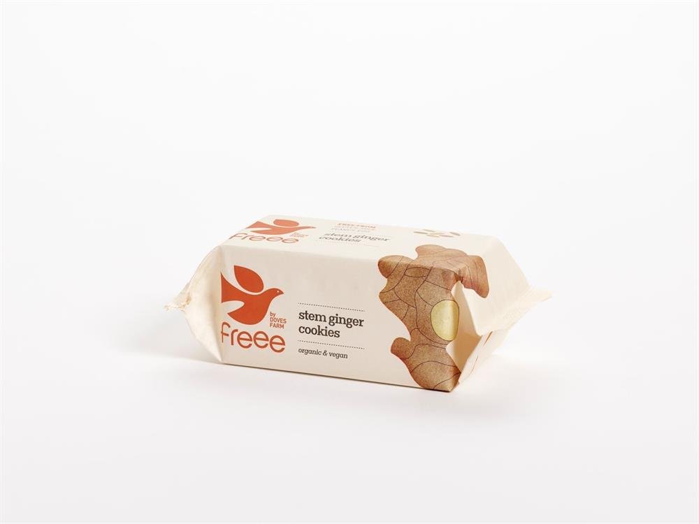 Organic & Gluten Free Stem Ginger Cookies - Greenlands Health Store