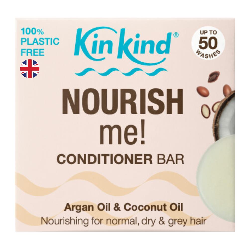 KinKind NOURISH me! Conditioner Bar 40g - Greenlands Health Store