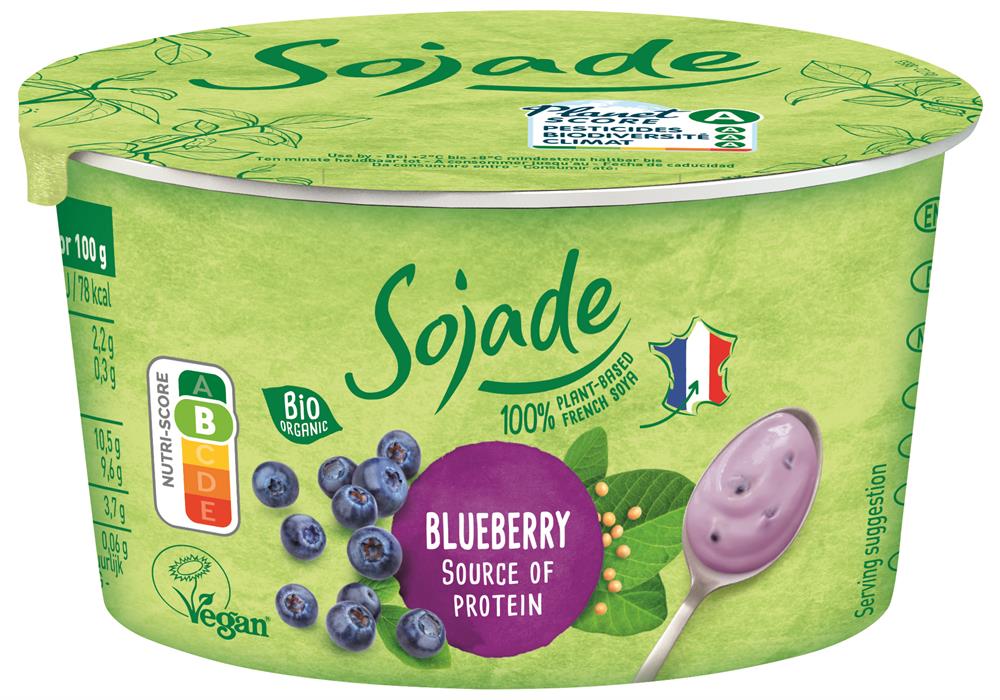 Organic Blueberry Soya Yoghurt Alternative 150g - Greenlands Health Store