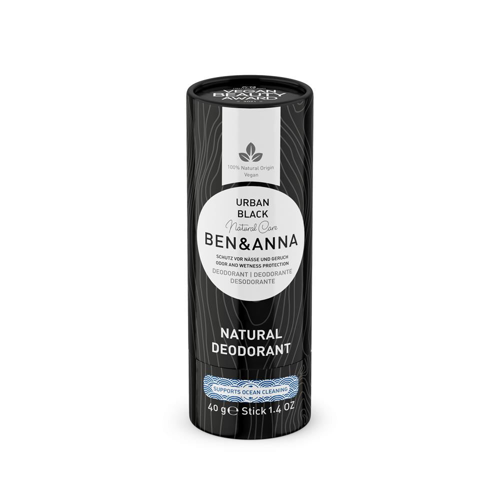 Ben & Anna - Urban Black Deodorant 40g - Greenlands Health Store