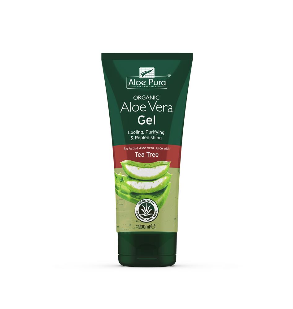 Aloe Vera Gel & Tea Tree 200ml - Greenlands Health Store