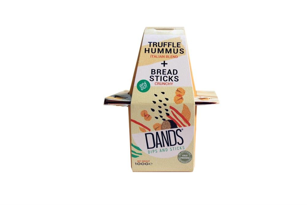 Dip&Go Truffle Hummus & Sticks Snack 100g - Greenlands Health Store