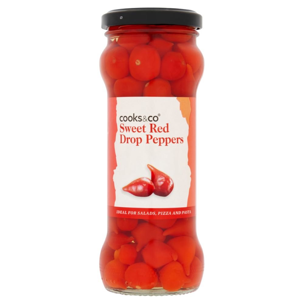 Sweet Red Drop Peppers 235g - Greenlands Health Store