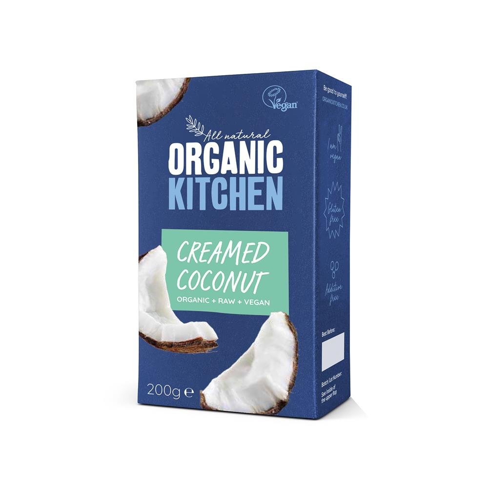 Organic Creamed Coconut 200g - Greenlands Health Store