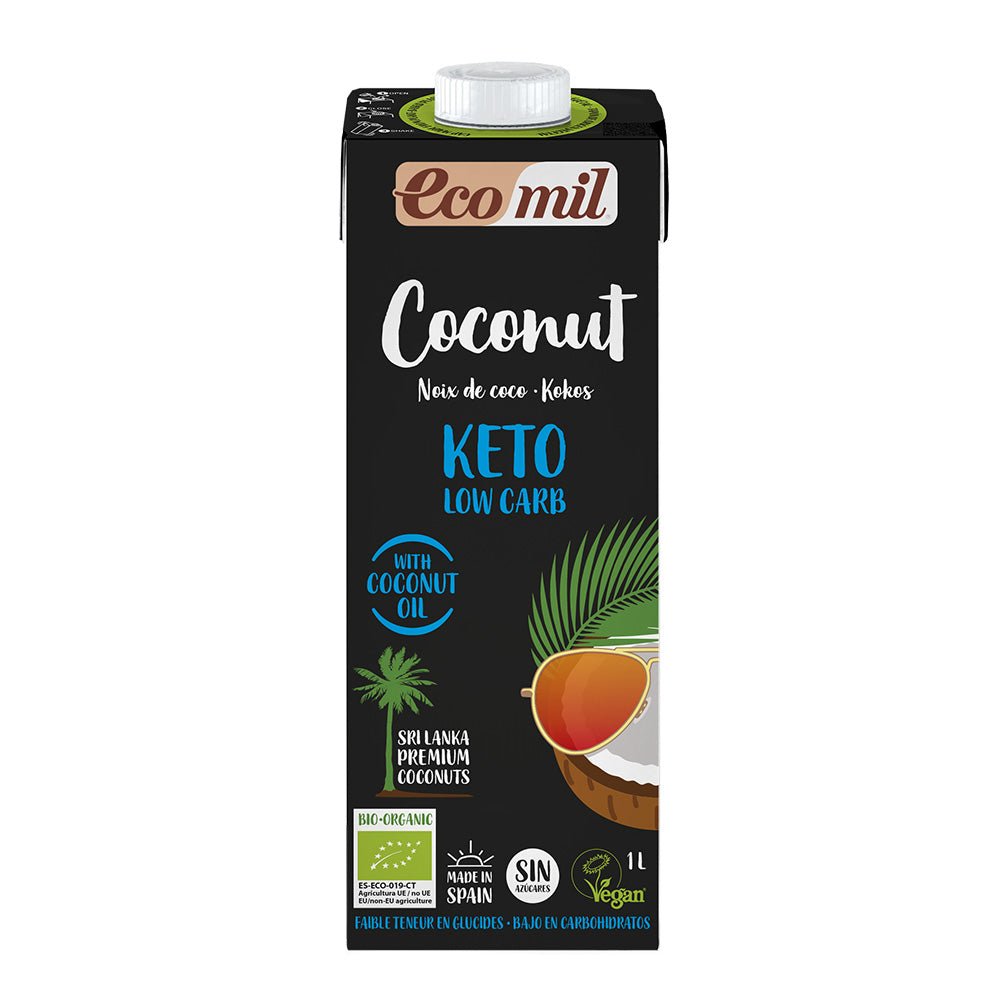 Organic Keto Coconut Drink Sugar Free 1L - Greenlands Health Store