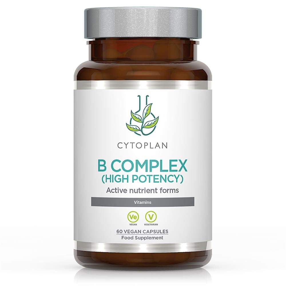 B Complex High Potency Active Nutrient Forms 60 capsule - Greenlands Health Store