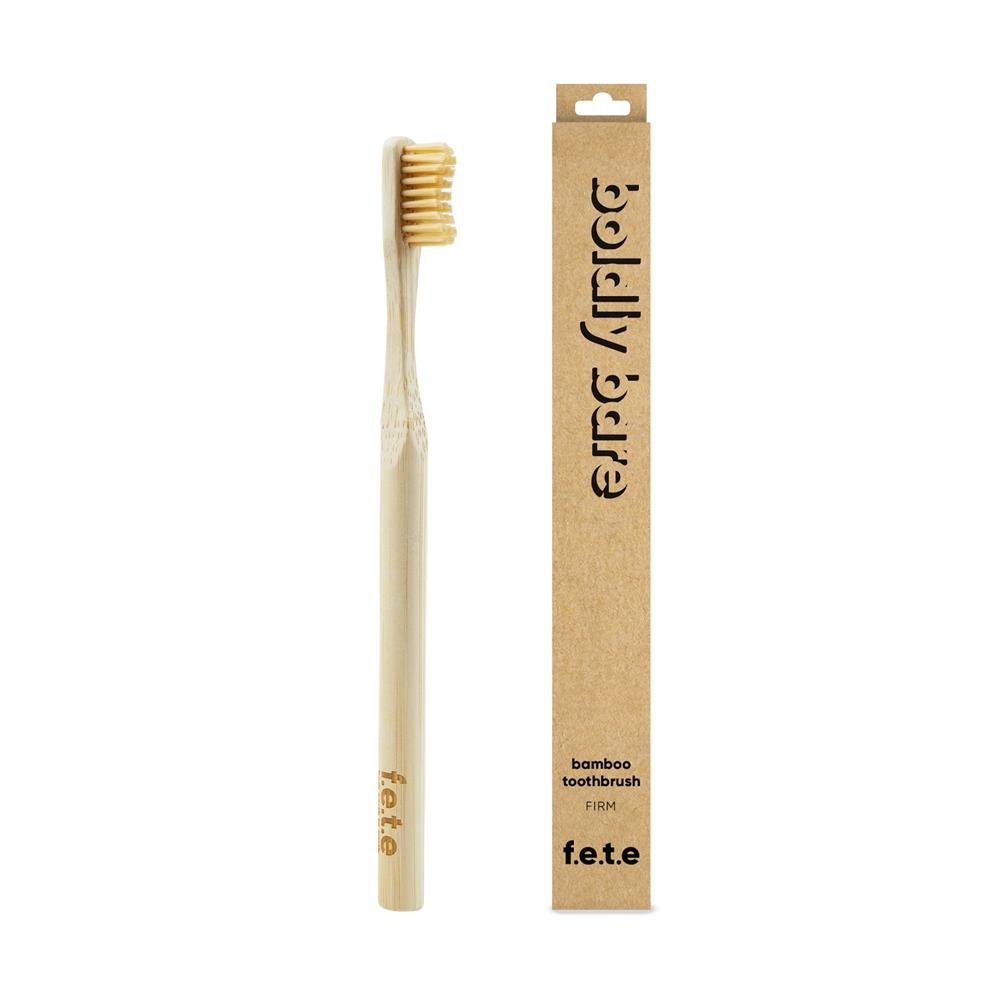 Bamboo Tooth Brush Boldly Bare Natural Firm 1 Unit - Greenlands Health Store